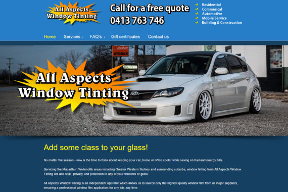 All Aspects of Window Tinting Penrith in Penrith